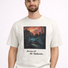 Journey into the unknown scary graphic T-shirt