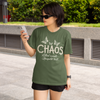 Chaos Funny Typography Graphic T-shirt