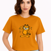 Garfield Cute Cat Graphic T-shirt