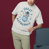 Astronaut Playful Graphic T-shirt
