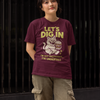 Let's Dig in Eating Cat Graphic T-shirt