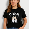 "Oops" Mickey Graphic T-shirt