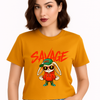 Savage Bunny Graphic T-shirt