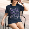 Space Typography Graphic T-shirt